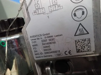 Used AVENTICS R414006780 Air Pressure Regulators Ohio US | HGR 24 #729156