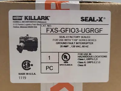 NEW KILLARK FXS-GFIO3-UGRGF