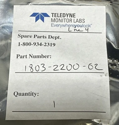 NEW TELEDYNE MONITOR LABS 1803-2200-02