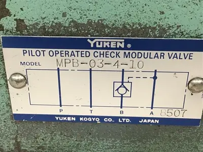 USED YUKEN MPB-03-4-10