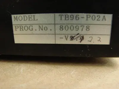 USED WELTRONICS TB96-PO2A