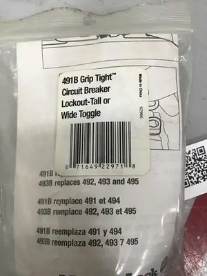 NEW MASTER LOCK 491B GRIP TIGHT