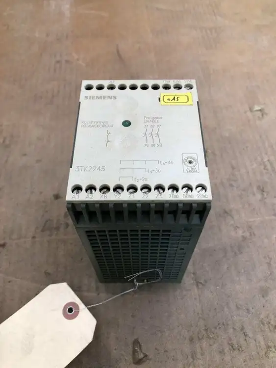 Used SIEMENS 3TK2943-0BB4 Relays & Switches Pennsylvania US | Moses B Glick #1006827