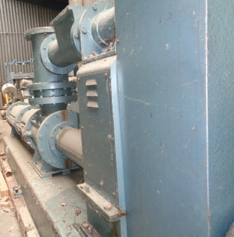 Baker Perkins Continuous Jacketed Screw Mixer