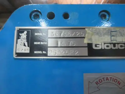 2011 GLOUCESTER 2.5" 32:1 air cooled extruder Extruders, High Boy 1.6" - 2.5""" | Mark One Machinery (6)