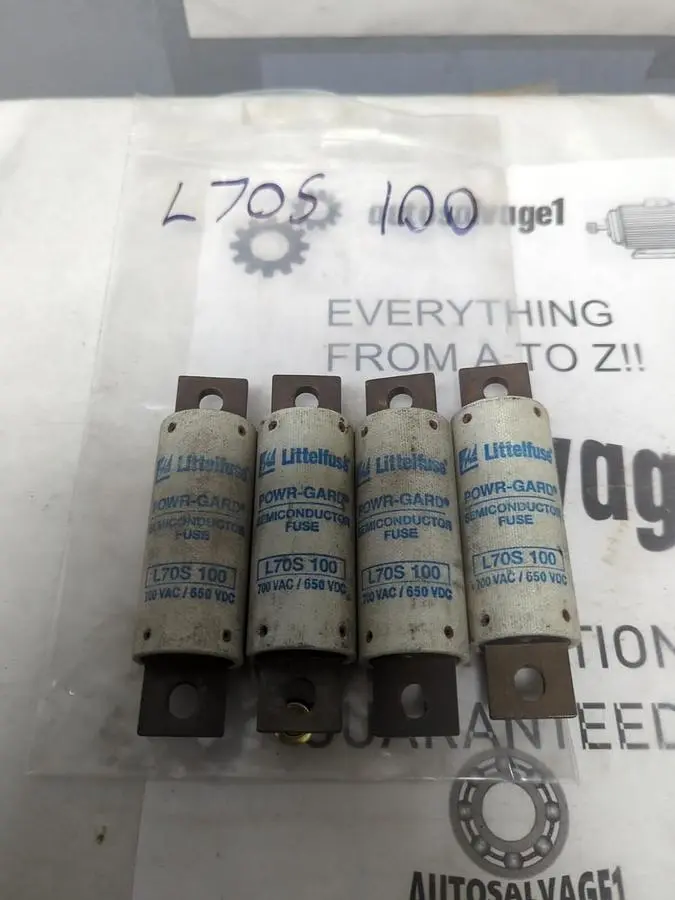 New | in-Stock LITTELFUSE L70S 100 Miscellaneous Equipment (Electrical & Power) | Surplus Asset Holdings #1201523