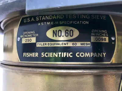 USED W.S. TYLER COMBUSTION ENGINEERING, INC B