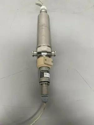 USED OPTEK AF45 & HVPS45 WAVELENGTH UV ABSORPTION SENSOR W/ 1" SANITARY FITTING