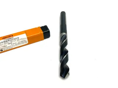 NEW HERTEL REDUCED SHANK DRILL BIT: 35/64'' DIA, 1/2'' SHANK DIA, 118 ° HSS