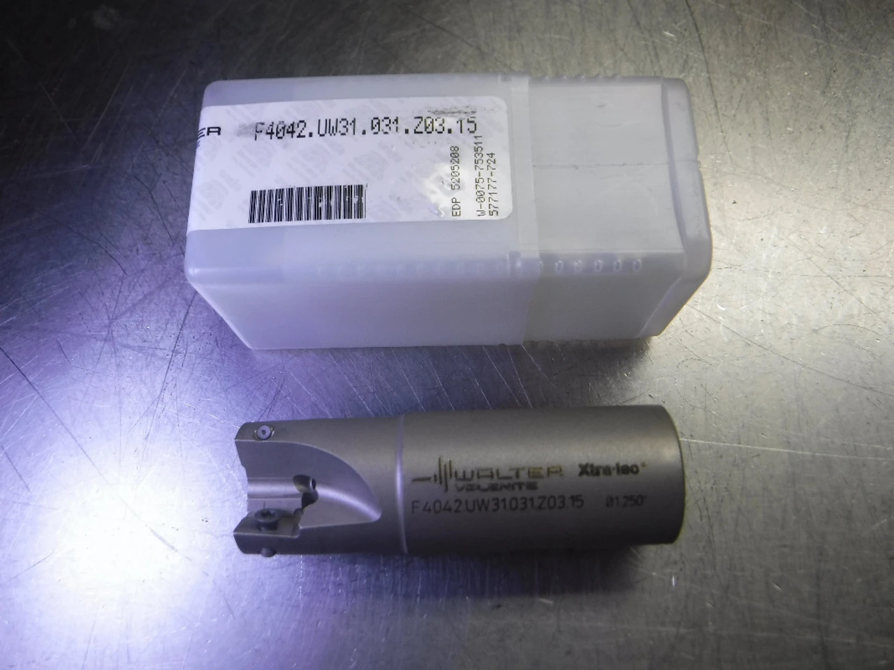 Walter/Valenite 1.250" 3 Flute Indexable Endmill F4042.UW31.031.Z03.15 (LOC2537)