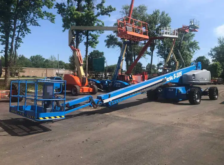 Used 2013 Genie S105 Telescopic Boom Lifts New York US | United Lift #1446845