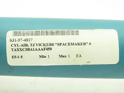 Vickers Spacemaker Threaded Air Cylinder 1.5" Bore 8" Stroke TAXXC3BA1AAAF459