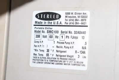 USED STERLCO SMC100