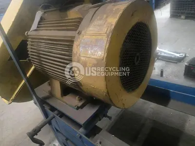 Unknown Manufacturer Used 150HP Granulator with Conveyor