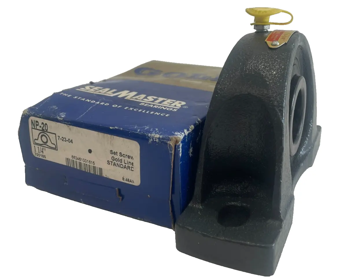 NEW SEALMASTER NP-20 PILLOW BLOCK BEARING 1 1/4" NP20