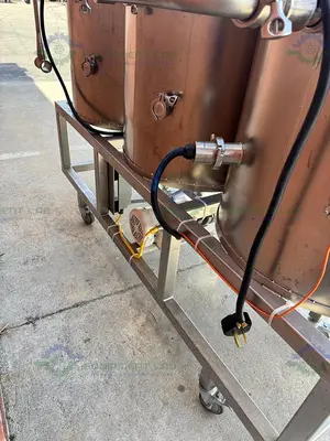 Stainless Steel 3 Stage Tank Transfer System w/ 1 HP Pump, VFD