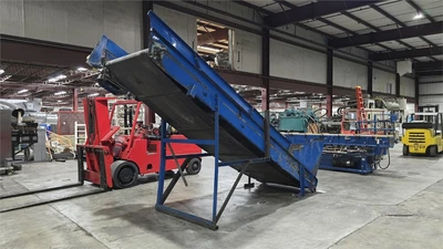 58" Wide 18' Long Conveyor, 3 HP AC Motor