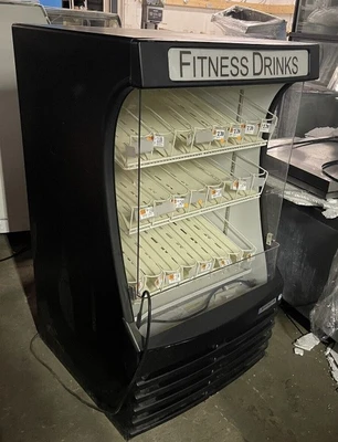174-0032 Beverage Air BZ131W 30” Open Display Self Contained Refrigerated Cooler