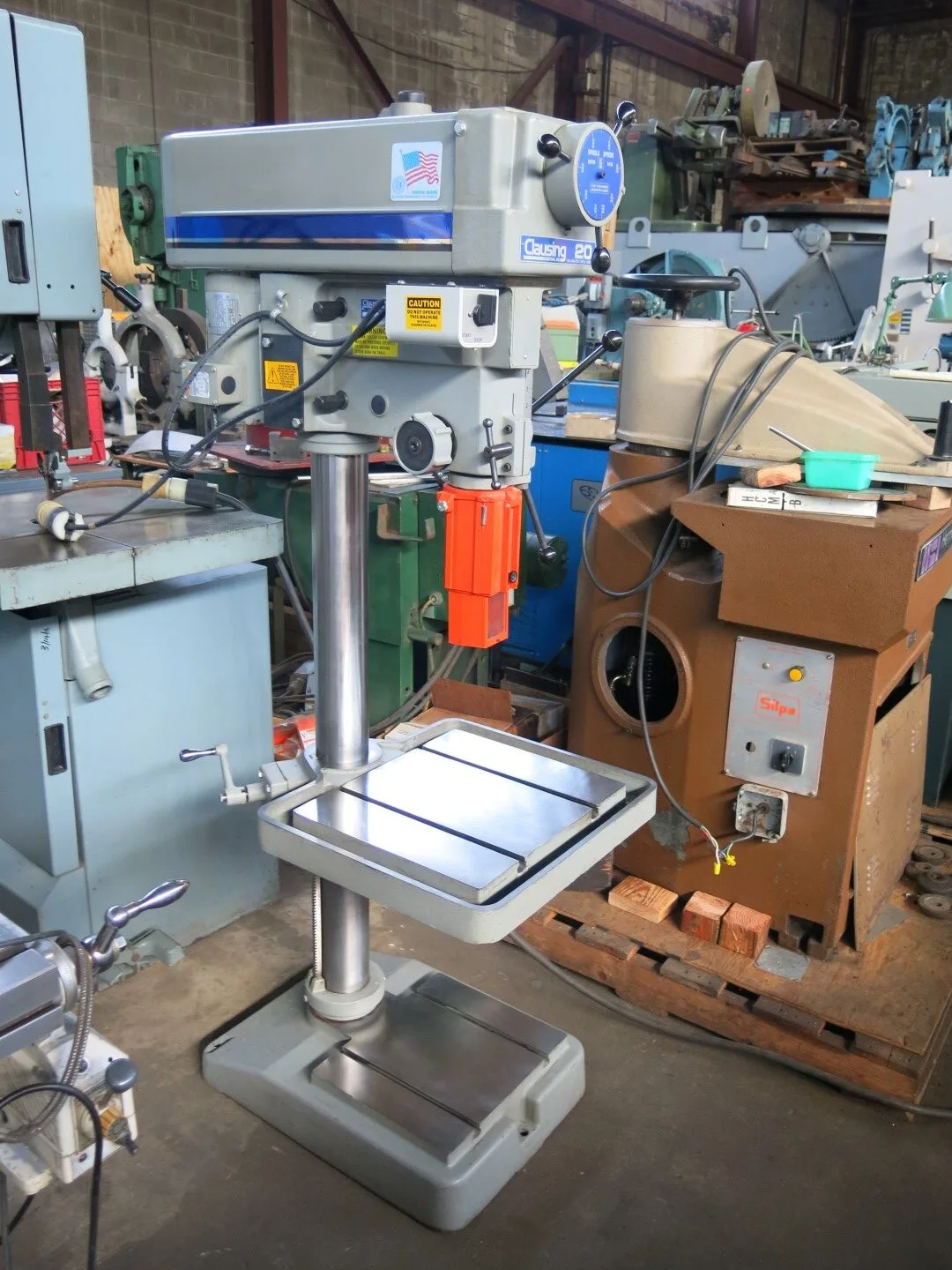 USED CLAUSING 2275 DRILL PRESS 20″ VARIABLE SPEED