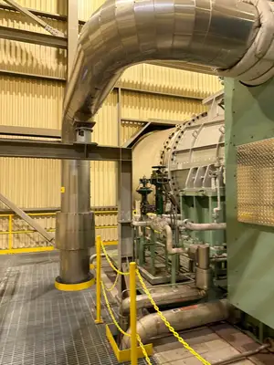 USED 2015 SNM TURBINE/ ABB ALTERNATOR C10-R6-X