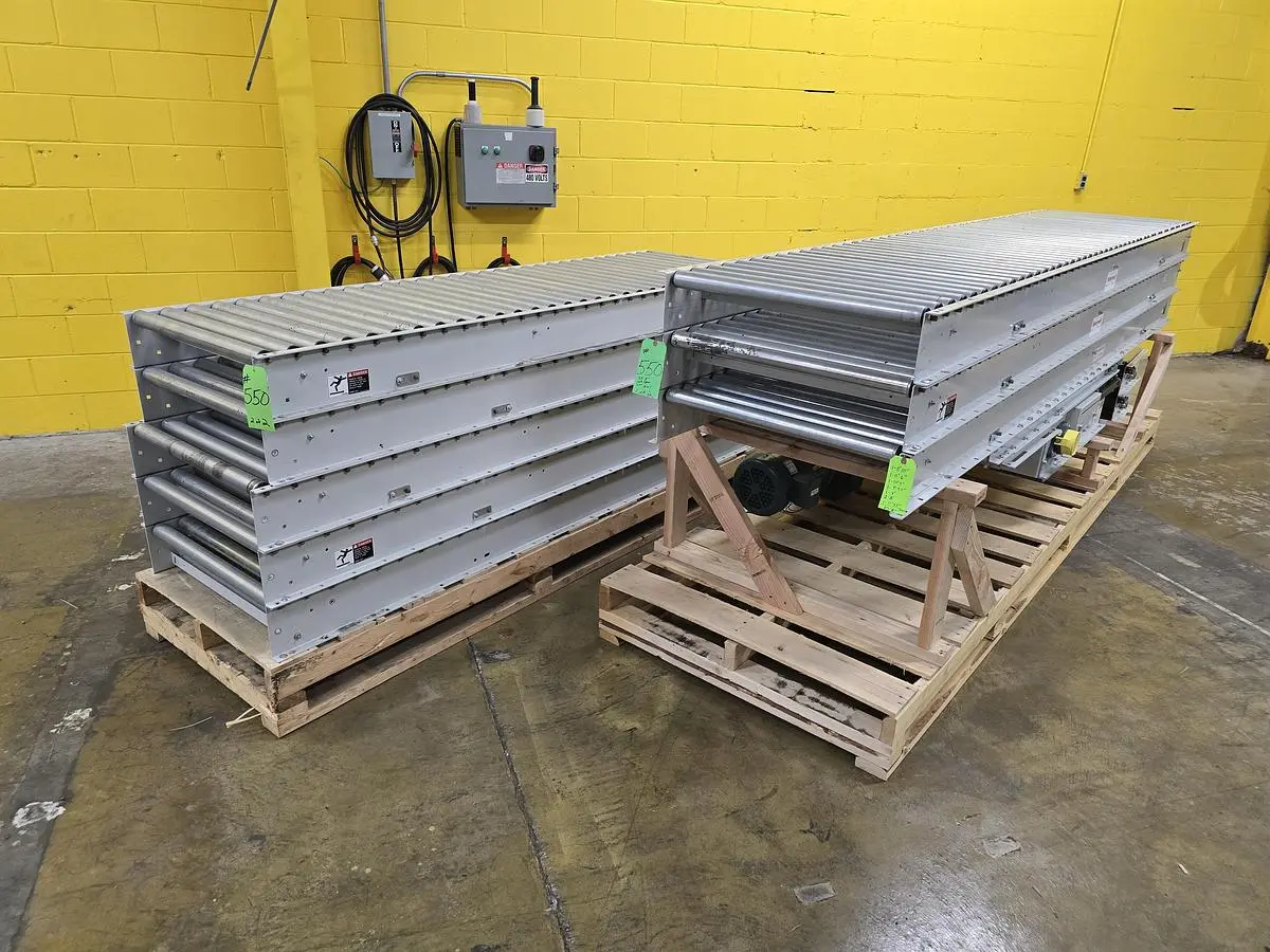 Used INTELLIGRATED ROLLER BED BELT CONVEYOR Belt Conveyors Wisconsin US | Packer City Sales #1297780