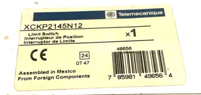 NEW TELEMECANIQUE XCKP2145N12 LIMIT SWITCH