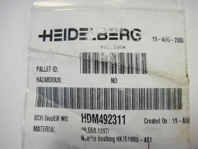 NEW HEIDELBERG HDM492311