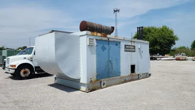 2007 Enclosed CAT C15 Diesel Powered Water Pump Flowserve 5626 GPM 220 Head Ft
