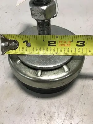 USED METAL FABRICATOR LEVELING PAD