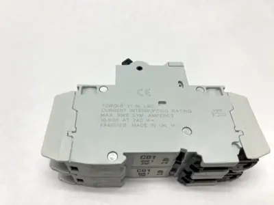 New | in-Stock Cutler-Hammer 240V Breaker, Din Rail Mount 1A Circuit Breakers Michigan US | Maverick Industrial Sales #1486168
