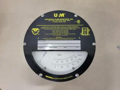 USED UNIVERSAL FLOW MONITORS MN-ISB50DGM-12-220CS.88/60CS.86-R2WR