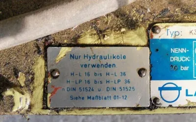 Krauss-Maffei HZ 125 peeler centrifuge, 316SS.