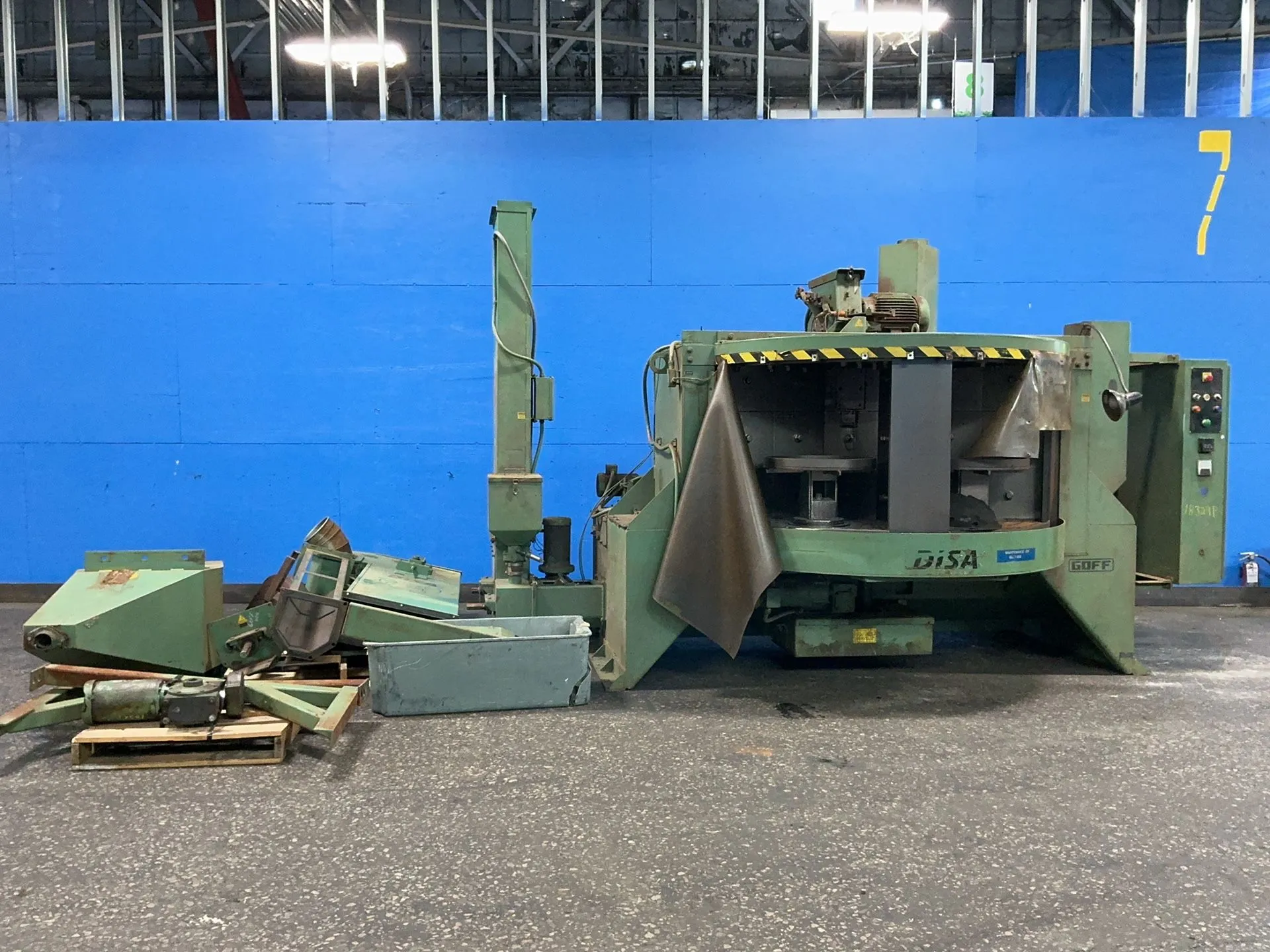 Used 2006 DISAGOFF 72MT Table Shot Blaster (Turntable) Ohio US | HGR 24 #1150456
