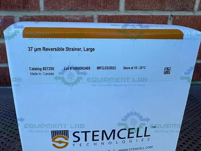 NEW 2 BOXES OF - STEMCELL TECHNOLOGIES 27250 REVERSIBLE STRAINER, LARGE  37 ΜM