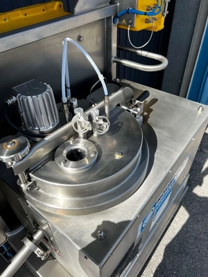 Rousselet Robatel RC 20 Vx R ATEX perforate basket centrifuge, 316L SS.