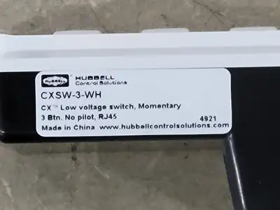 NEW HUBBELL CXSW-3-WH