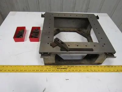 Mitsubishi DWC-80 Wire EDM Machine Work Holding Casting Fixture 16-1/2"x16-1/2"