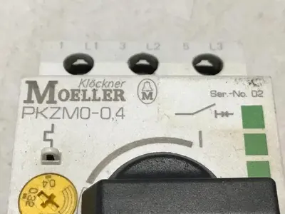 USED MOELLER PKZM0-0.4