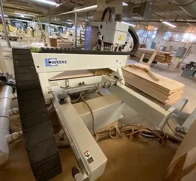 WEEKE PROFILINE BHP-007/480, 3-AXIS, 4' x 8' TABLE CNC ROUTER