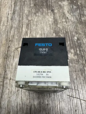 Used Festo CPX-AB-8-M8-3POL Pumps South Carolina US | ESS Industrial Equipment Sales #1326527