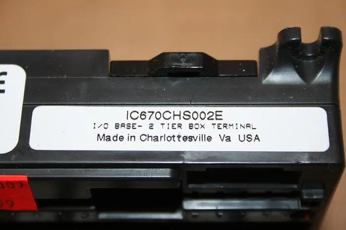 USED GE FANUC IC670CHS002E