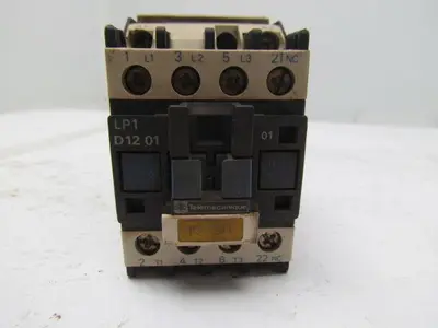 Telemecanique   LP1 D12 01 Contactor Relay Motor Starter 24V Coil