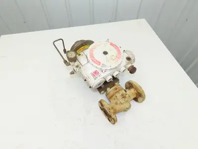 Flowserve Kammer 0350P2 1" Diaphragm Control Valve with Logix 3200IQ Positioner