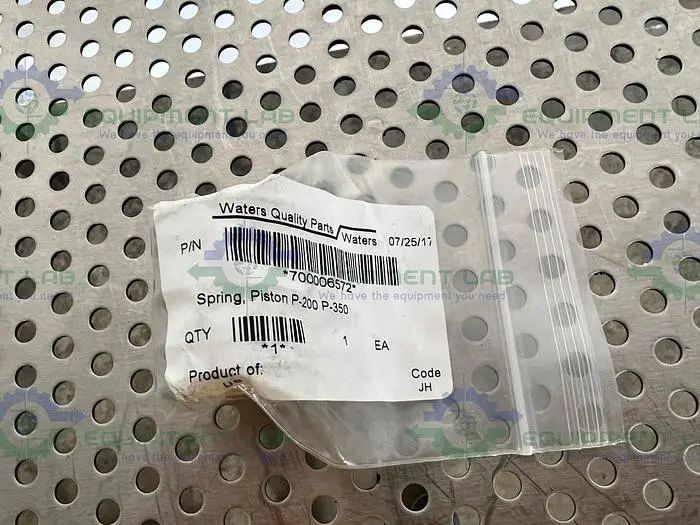 Waters Quality Parts 01141 Spring, Piston P-200, P350