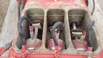 USED 2007 GARDNER DENVER THE 5.5" X 5" TRIPLEX MUD PUMP
