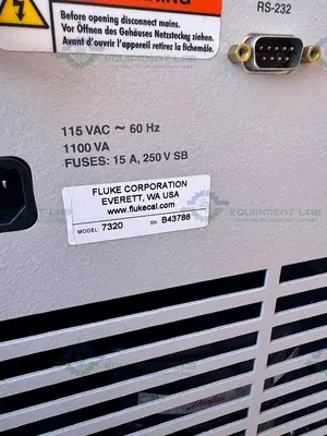 USED FLUKE HART SCIENTIFIC 7320 COMPACT TEMPERATURE CALIBRATION BATH –20 °C TO 150 °C
