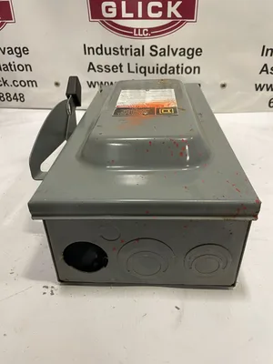 Square D D223N 100A Fusible Safety Disconnect Switch 240VAC