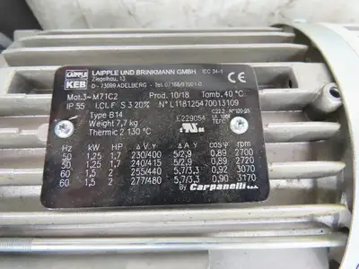 Copperhead ETS Engineering E2N Robot Welding Electrode Tip Dresser 2Hp 480V 3PH