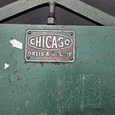 U14773 Used Chicago 612 straight brake
