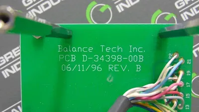 USED BALANCE TECH INC. D-34398-00B